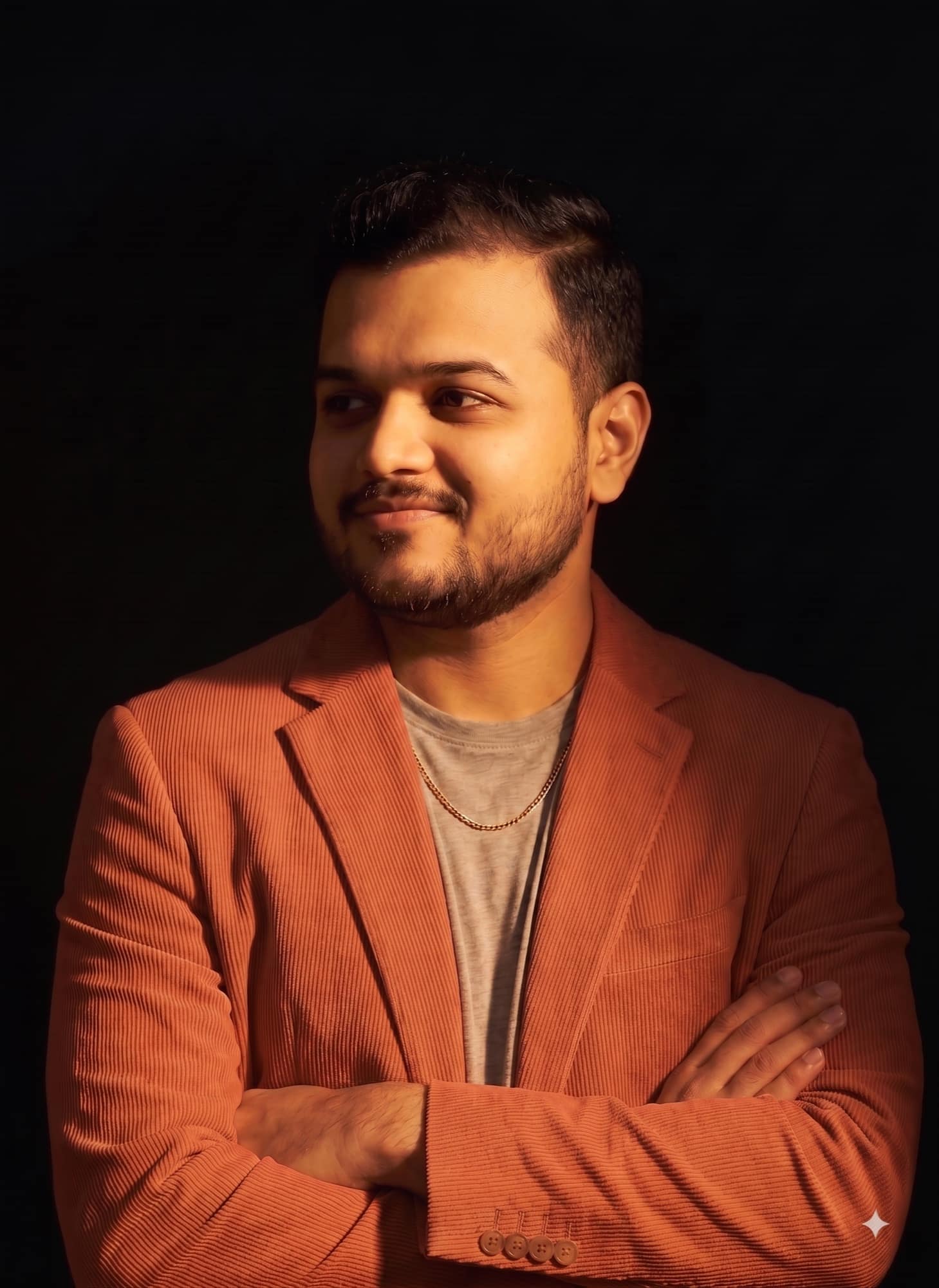Portrait of Rahul Lokhande, senior product designer